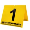 Crime Scene Evidence Tents with Scale, Numbered 1-20
