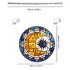 Sun and Moon Stained Window Hangings with Chain – Acrylic