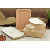 ECOCLEO® Eco Paper Plates Square 13 x 20 cm Pack