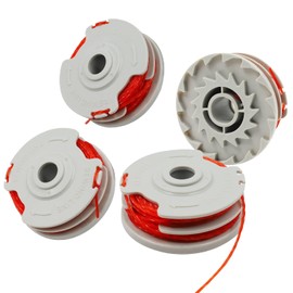 Abnaok Strimmer Spool Line for Flymo FLY021, 4PCS String Trimmer Lines Φ1.5mm 11m Strimmer Spool Replacement Compatible with Flymo Contour Mini/Multi/Power Trim Grass Trimmer