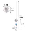 H&D HYALINE & DORA Crystal Guardian Angel Chakra Beads Suncatcher