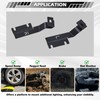 T-TOP WLS No-Drill A-Pillar Ditch Light Brackets for 2022-2026 Nissan