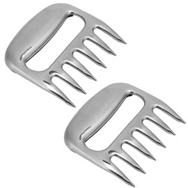 Ausla Meat Claws Meat Chopper for BBQ, 2 Pieces Meat Claws Meat Claw Meat Fork for BBQ, and Roasting, 6 Claws