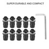 Les-Theresa 10 Pieces Motorcycle M5 x 16 mm/0.6 Inch Windscreen