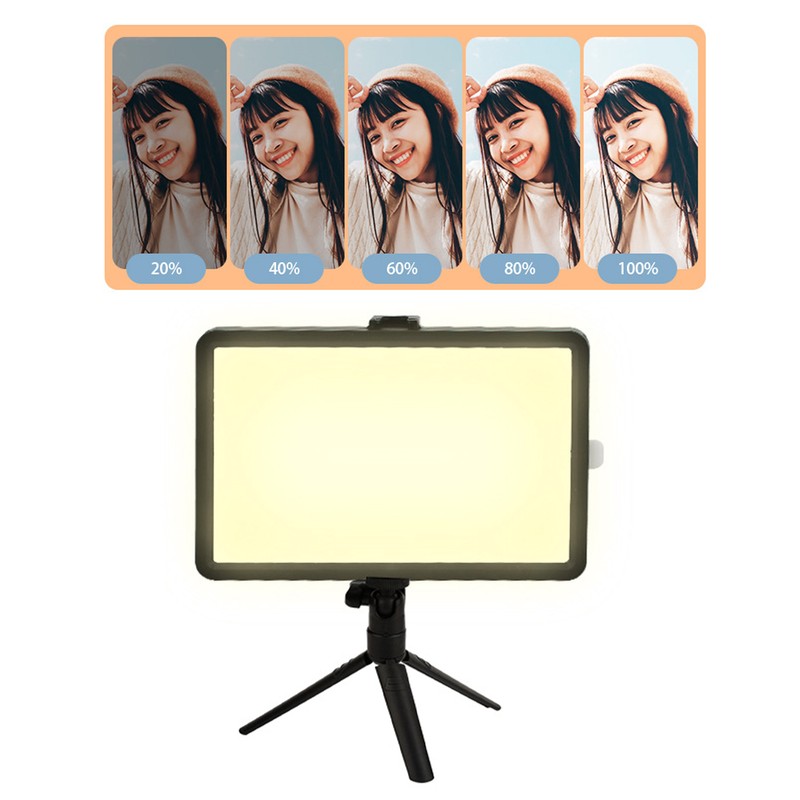 6 Inch Desk Small Square Fill Light LED Flat Panel