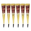 12pcs Temporary Tattoo Paste Cone Body Art Painting Drawing Paste