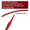 Extra-Thin Multimeter Test Leads, 0.7mm Multimeter Probes, Multimeter Back Probe