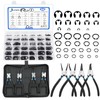850Pcs C-clip External Retaining Rings Snap Rings Assortment Kit Circlip