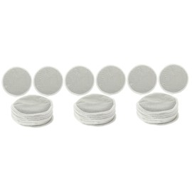 Kisangel 30pcs Nipple Nursing Pads Breastfeeding Reusable Washable Nursing Pads Maternity