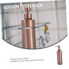 LABRIMP Stainless Steel Soap Dispenser Lotion Dispenser Bottle Household Pump