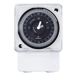 Intermatic MIL72ASTUZH-24 - 24 Hr. Electromechanical Time Control - Surface Mounting - Synchronous - SPDT - 21 Amps - 24 Volt