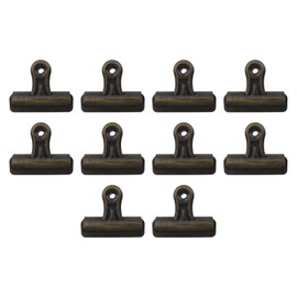 Tighall 10 Pack Metal Chip Clips for Crafts, Food Bags, Drawings, Photos at Home Kitchen & Office Usage, Air Tight Seal Clip, 2.13Inches/54mm-Sliver