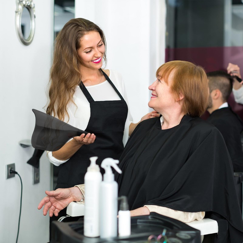 MHFOOU Barber Salon Faces Shields,Plastic Reusable Hairspray Face Protector Hairspray