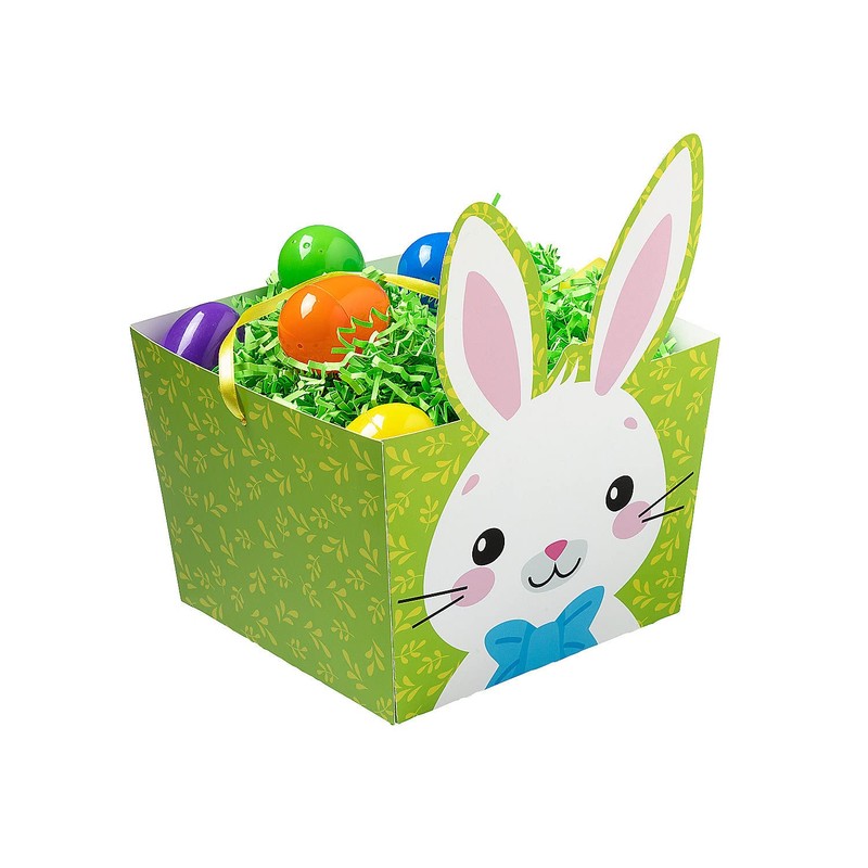 Fun Express Easter Bunny Buckets – 12 Pieces