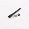 eMagTech 10.5 cm Car Short Rod Antenna Rubber Antenna Mast