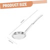 BIUDECO 1pc Stainless Steel Filter Spoon Oil Strainer for Kitchen