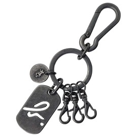 agnes b ZH12B-01 Men's Key Chain, Black and others