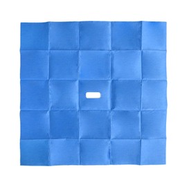 Fenestrated Drape Surgical Drape | Sterile Disposable Vet Adhesive Fenestrated Surgical Drape 24"x24" Fenestration Size: 2.4"x1.0" (1)