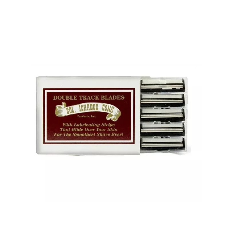Col Ichabod Conk Double Track Blades - 10 Cartridges