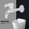 G1/2in Copper Electroplating Single Cold Faucet Washing Machine Faucet Tap