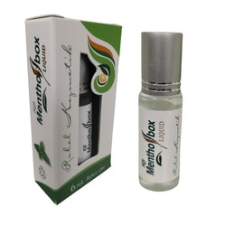 Menthol Box Menthol Roll-On & Migraines, Refreshing Natural Menthol Oil with Mint & Lemon for Massage, Cooling, Refreshing, Perfect for Forehead, Neck, Wellness Relaxation