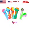 Unbranded 5PCS 3.4'' Mini Silicone Smoking Hand Pipe with Metal