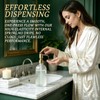 4 Pcs Soap Dispenser Pump Replacement, Gold Stainless Steel