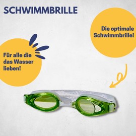 Best Sporting Swimming Goggles Children Optimal with UV Protection I Children's Swimming Goggles Anti-Fog I Diving Goggles Children Girls & Boys I Swimming Goggles Kids I Swimming Accessories