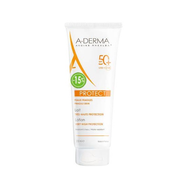 ADerma Protect Lait SPF50+, 250ml (-15%)