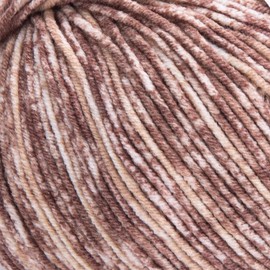 YarnArt Jeans Splash - Variegated Sport Yarn 55% Cotton 45% Acrylic 1 Skein/Ball 50 gr 174 yds Cotton Yarn Knitting Yarn Soft Yarn amigurumi Cotton Yarn (945)