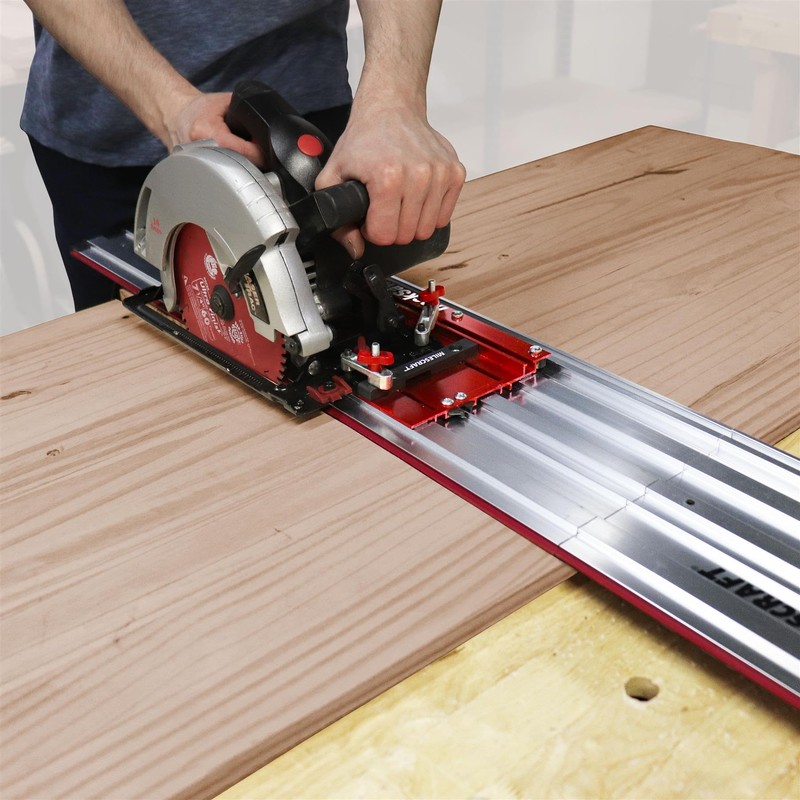 Milescraft 1409 Track Saw Guide - Universal for 7-1/4" Circular