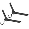 1Pair Wetsuit Hanger Black Versatile Sturdy Anti Slip Durable Diving