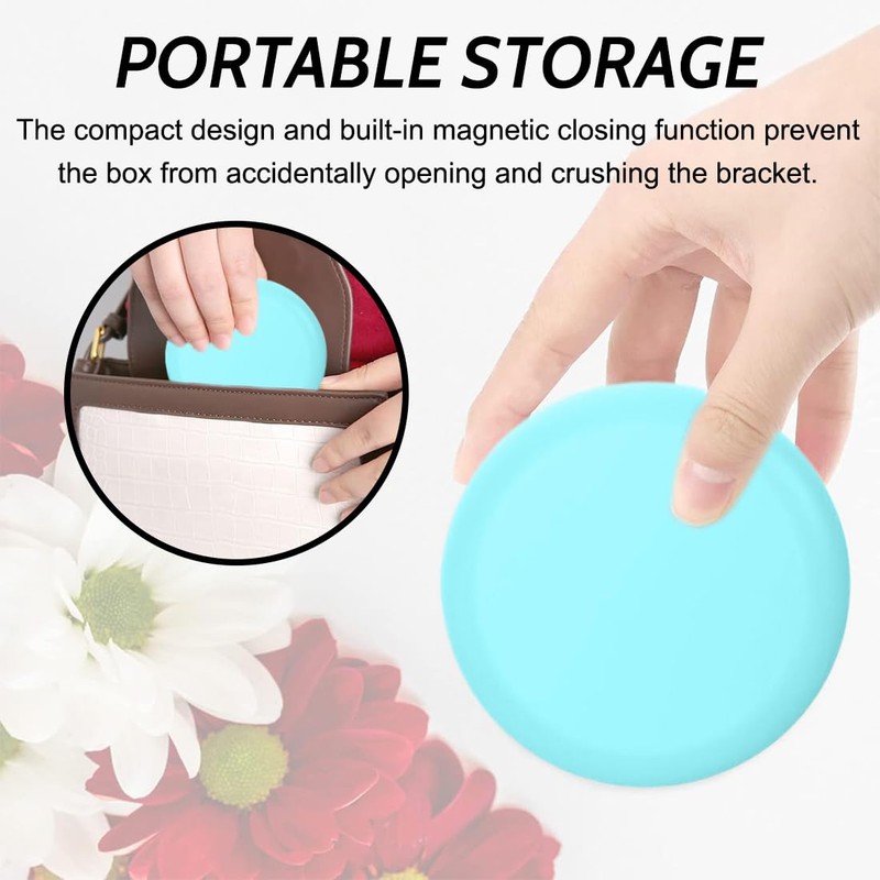 Pack of 1 Braces Box, Denture Container, Denture Box, Braces