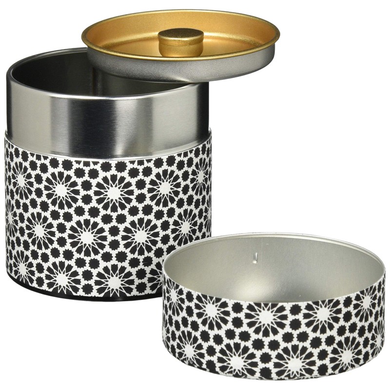 Kotodo Takahashi Seisakusho Tea Caddy Washi Japanese Dyeing Can, Flat