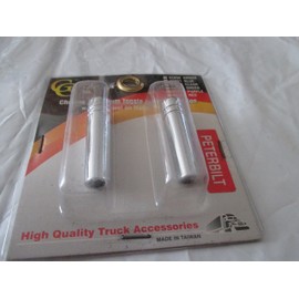 Grand General 1-7/8 Inches Chrome Aluminum Switch Extension w/Amber Crystal for Peterbilt