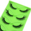 5 pairs Wispy Cat Eye Lashes Wispy False Eyelashes Natural
