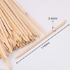 AHIER Orange Sticks for Nails,Wooden Cuticle Sticks, Manicure Sticks Pedicure