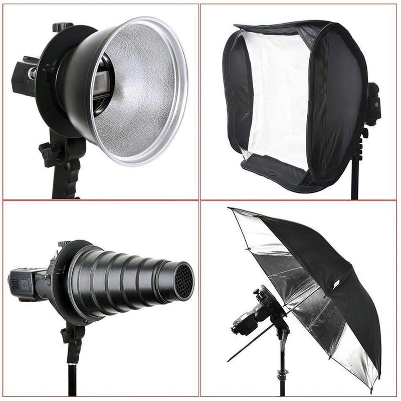 ANGEEK Photography Accessories Handheld Grip S-Type Flash Bracket Bowens S