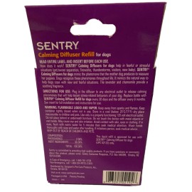 SENTRY Calming Diffuser Refill For Dogs 1.5-Ounce Lavender chamomile