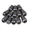 13 Pcs Precision Metric ER20 Spring Steel Collet Set CNC