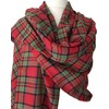 Purple Possum® Royal Stewart Tartan Scarf Ladies Red Green Plaid