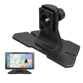Epronic Replacement Carplay Mount for Portable Car Play Screen Holes Mount Holder Easy to Install Compatible 7"/9"/10.26 Carplay Screen Dashboard Adhensive Stand