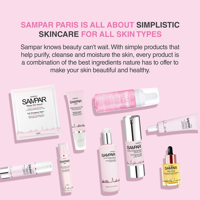 Sampar - H2O 'Emergency' Mask - Moisturizing and Hydrating Hydrogen