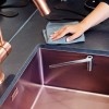 Happy Sinks Magnetic Dish Cloth Holder Stainless Steel Silver New