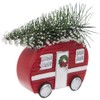 S&C Gifts - Adorno para caravana con árbol de Navidad
