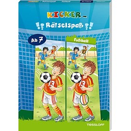 Kicker-Rätselspaß. Fußball: Rätseln für Kinder ab 7 Jahren (Malbücher und -blöcke)