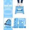 Dyforce Folding Step Stool 11", Durable Kids Step Stool, Heavy