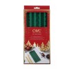 CWC Cook With Color Green Silicone Pie Crust Mold New