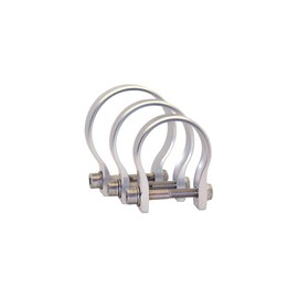 Axia Alloys MODCL.875-C 0.875 Cage Strap Clamp- Clear