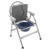 LyeXD Folding Bedside Commode Chair for Elderly, 4 in 1